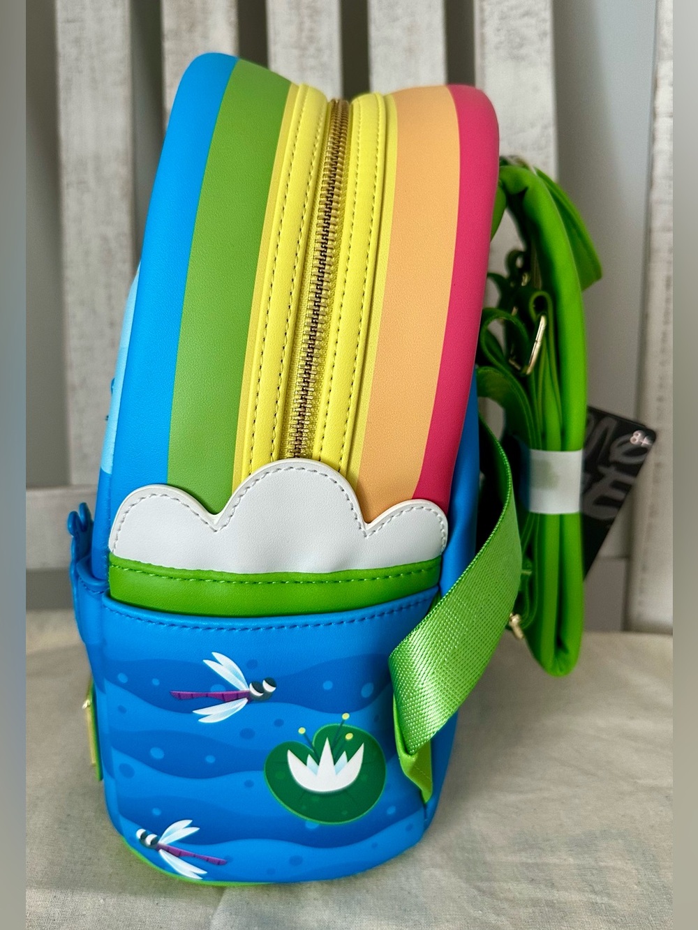 Loungefly Exclusive Muppets Rainbow Connections Mini Backpack & Wallet - Picture 7 of 13